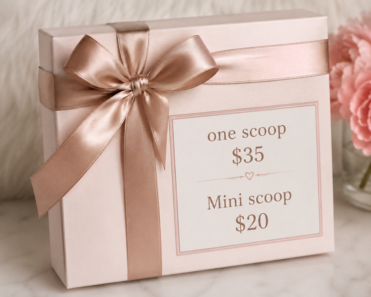 One scoop
