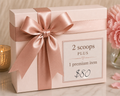 Two scoops PLUS one Premium pick (25 - 27 items)